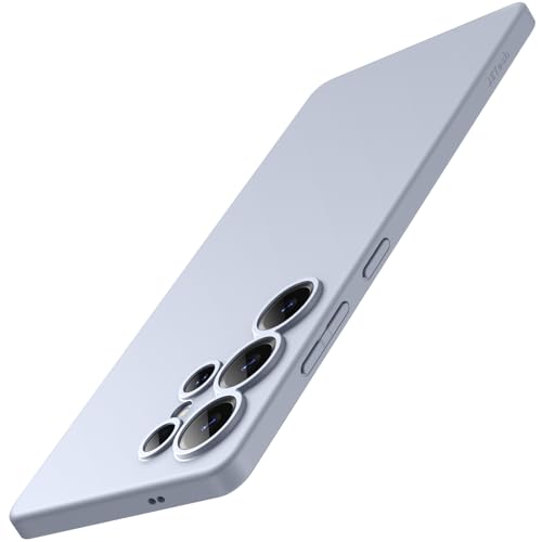 JETech Slim Case for Samsung Galaxy S25 Ultra 5G with Camera Lens Full Protection, Ultra-Thin Lightweight Matte Finish Minimalist Protective Phone Cover (Titanium Silverblue) - color: Titanium Silverblue, size: S25 Ultra