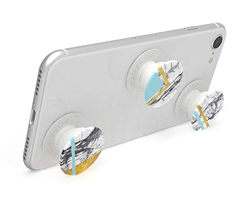 PopSockets PopMinis: Mini Grips for Phones & Tablets (3 Pack) - Marble Glam