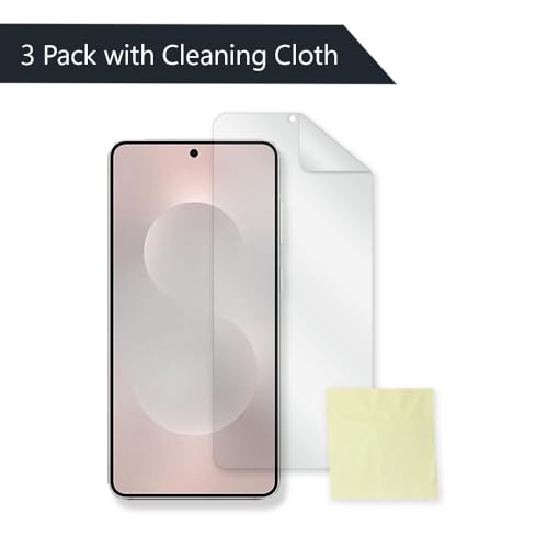 Fenzer 3-Pack for Samsung Galaxy S25 Edge Screen Protector [Not Glass] - Film for Samsung Galaxy S25 Edge LCD Ultra HD Screen Shield Protector