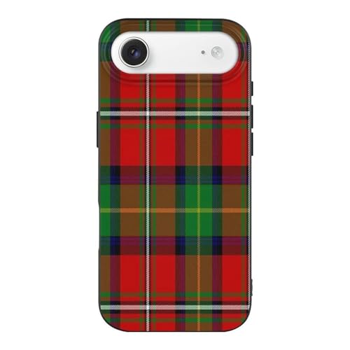 Clan Boyd TartanAnti-Yellowing Soft TPU Phone Case for iPhone 17, Shockproof and Scratch-Resistant Case - color: black-style-211