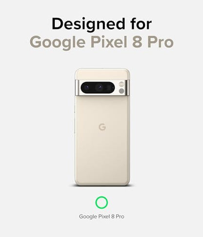 Ringke for Google Pixel 8 Pro Case [Fusion Matte Clear] | Oil & Dirt Resistant, Anti-Fingerprint Technology Prevents Oily Smudges, Frosted Coating Feels Velvety Soft - size: Pixel 8 Pro