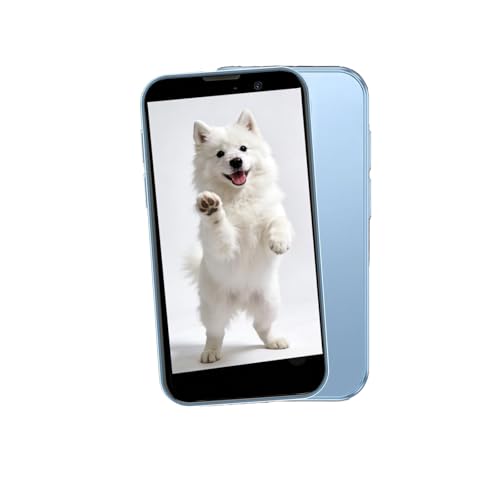 A15 Mini Phone, Unlocked Mini Smartphone with 3.0" HD Touch Screen,Tiny Android Small Cell Phone,2GB+16GB+Expandable TF Card,Quad Core Tiny Phone,Face Unlock/GPS. (Blue) - color: Blue