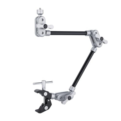 UTEBIT 22" Magic Arm w Clamp Mount, Overhead Desk Phone Mount 1/4" Thread - size: 22 inch