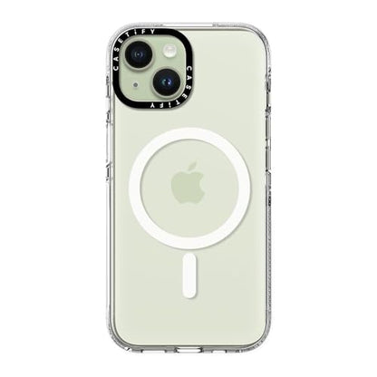 CASETiFY for iPhone 15 Case - Impact Clear Compatible with MagSafe | Not Yellowing | 6.6 ft. 3X Military Grade Drop Protection | Clear - color: Clear, size: Iphone 15 (6.1")