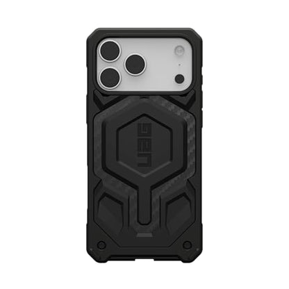 URBAN ARMOR GEAR UAG Designed for iPhone 17 Pro Max Case Monarch Pro - Compatible with MagSafe Military Grade Protective Cover, Carbon Fiber - color: Monarch Pro - Carbon Fiber