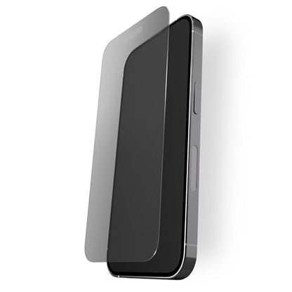 BodyGuardz Pure 3 Privacy Screen Protector for iPhone 15 Pro Max/iPhone 15 Plus, 2-Way Privacy Technology With Durable 9H Anti-Spy Tempered Glass, Easy Installation, Case-Friendly