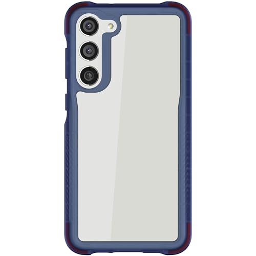 Ghostek Covert Galaxy S23 Plus Case Clear with Military Grade Shockproof Protection, Non-Slip Grip, Protective Silicone Phone Cover Designed for 2023 Galaxy S23+ (6.6") (Blue) - color: Blue [Limited], size: Galaxy S23 Plus
