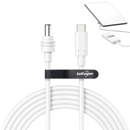 Starlink Mini White USB C Cable 6FT/2M, Requires 100W+ PD, 18AWG - size: 6FT/2M