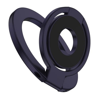 Magnetic Phone Grip MagSafe Phone Ring Stand for Google Pixel 10 9 Pro Fold - color: purple