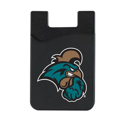 OTM Essentials Coastal Carolina University Faux Leather Phone Wallet Sleeves, Sleek Magnetic Phone Wallet Case, Lightweight Accessories for Phones, Classic - color: Coastal Carolina University, style: Faux Leather