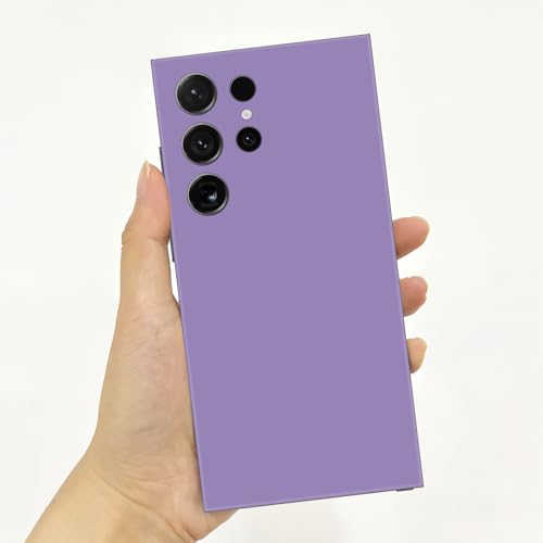 2 Pack Skin Wraps Compatible with Samsung Galaxy S24 Ultra (Purple) - color: Purple