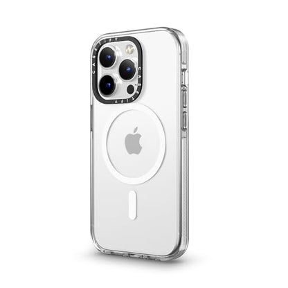CASETiFY for iPhone 14 Pro Case - Impact Clear Compatible with MagSafe | Not Yellowing | 6.6 ft. 3X Military Grade Drop Protection | Clear - color: Clear, size: Iphone 14 Pro (6.1")