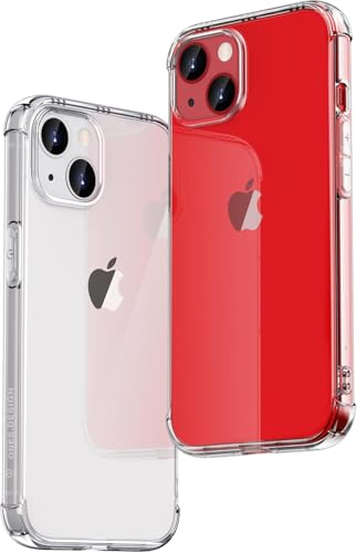 ONES Clear Case for iPhone 15 Plus Anti-Yellowing Crystal Clear Case, Military-Grade Shockproof Slim Transparent Phone Cover with Camera Guard - color: HD High Transparency, size: iPhone 15 Plus