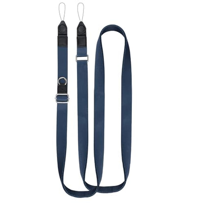 TiMOVO Phone Lanyard Crossbody for iPhone 17 Series Case, Adjustable Anti-Theft Phone Strap with Quick Release Buckle - color: Blue