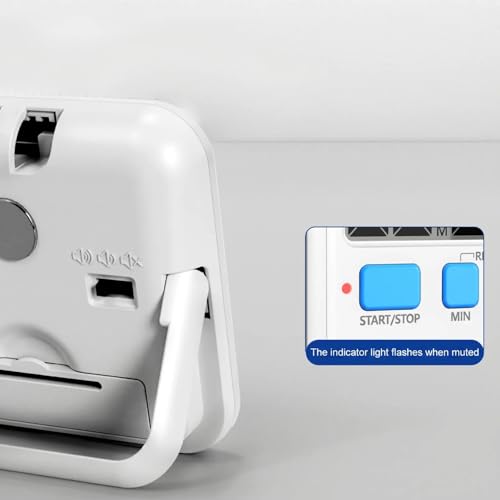 Digital Timer, LCD Display with Adjustable Volume Alarm, Countdown and Countup Modes, Strong Magnet and Foldable Stand, Battery Operated for Kitchen Study Gym and Daily Time Management - color: Blue
