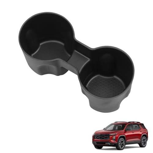 smabee Center Console Cup Holder Insert for Chevy Equinox 2025 2026 - size: Center Console Cup Holder