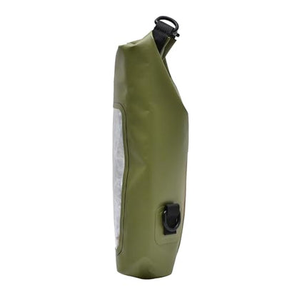 Nupouch Waterproof Cell Phone Sling Bag - Waterproof Phone Pouch Crossbody Dry Bag with Touchscreen Window for Travel, Beach, Boating, Hiking - Green - color: Green