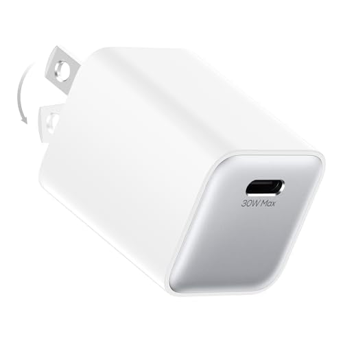 wegear 30W GaN USB C Wall Charger, Compact Charger Block with PD3.0 - color: White, size: 1 Pack