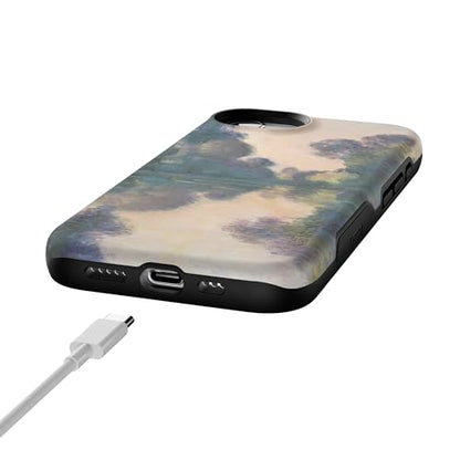 Casely iPhone 16e Case | Monet's Morning | The Met Museum | Bold Protective Design | Compatible with MagSafe - color: Monet's Morning | The Met Museum