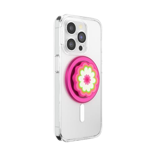 PopSockets Phone Grip for MagSafe, Magnetic Holder- Pink - color: Kaleidoscope Pink, style: MagSafe