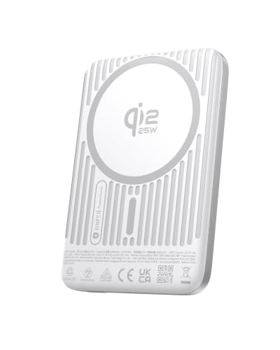 Baseus Picogo Air AM71 Ultra Slim 10000mAh Qi2.2 25W Wireless Power Bank - color: Silver Gray