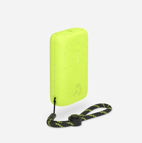 Nimble Champ Portable Charger, 10000mAh Power Bank, 20W Dual USB-C Charging - color: Cyber Lime