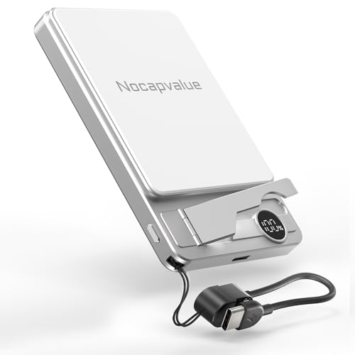 for MagSafe Power Bank 10000mAh, Fast, Magnetic Portable Charger - color: White