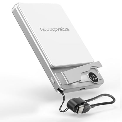 for MagSafe Power Bank 10000mAh, Fast, Magnetic Portable Charger - color: White
