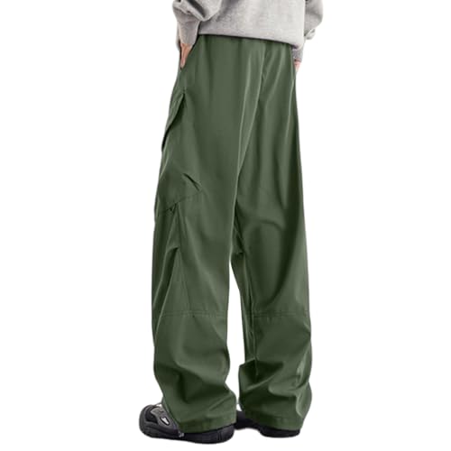 Men Cargo Pants Ripstop Heavy Duty Tactical Water Resistant Deep Pockets Job Site Utility BDU Tactical Pants for Men - color: A Green, size: X-Large