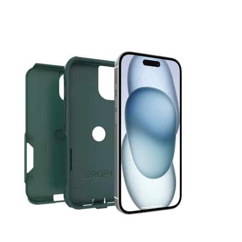 OtterBox iPhone 17e, 16e, 15, 14, & 13 Commuter Series Case - GET Your Greens, Slim & Tough, Pocket-Friendly, with Port Protection - color: Green