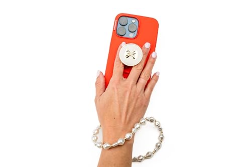 PopSockets Wristlet Phone Strap, Wrist Strap for Phone, Device Holder, Cute PopSockets - Pearlescent - color: Pearlescent