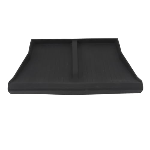 Center Console Wireless Charging Mat, Easy to Clean Anti Slip Phone Charging Silicone Pad, Interior Accessories for Car Phone Stand, Dash Mat with Holder (Black W240004607)