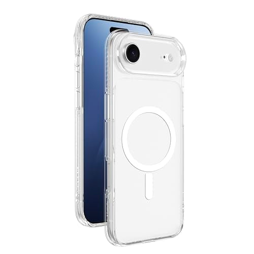 AMAZINGthing for iPhone Air [Titan Pro Case], Designed for MagSafe Accessories, 12FT Drop Proof, Magnetic Phone Cover, Military Grade Protection, Anti Yellowing, Transparent, Clear - color: Clear, size: iPhone Air