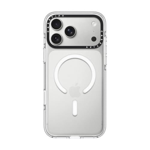 CASETiFY for iPhone 17 Pro Max Case - Impact Clear Compatible with MagSafe | Not Yellowing | 6.6 ft. 3X Military Grade Drop Protection | Clear - color: Clear, size: Iphone 17 Pro Max (6.9")
