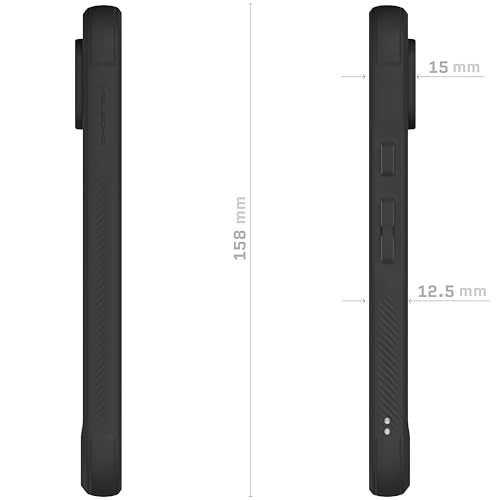 Ghostek Covert Clear Pixel 8a Case with Shockproof Drop Protection Premium Protective Wireless Charging Compatible Phone Cover Designed for 2024 Google Pixel 8a (6.1") (Black) - color: Black [Limited Edition], size: Pixel 8a
