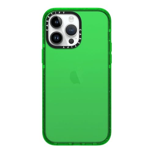 CASETiFY for iPhone 14 Pro Max Case - Impact Green | Slim Fit | 8.2 ft. 4x Military Grade Drop Protection | Green - color: Green, size: Iphone 14 Pro Max (6.7")