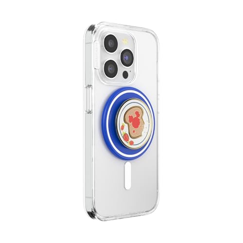 PopSockets Phone Grip for MagSafe, Magnetic Holder- Mickey Toast - color: Mickey Toast, style: MagSafe