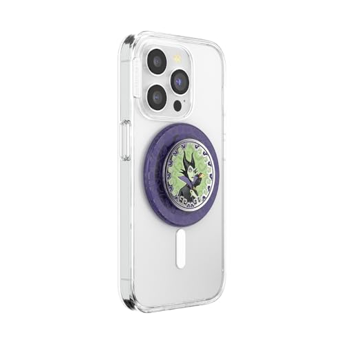 PopSockets Phone Grip for MagSafe, Magnetic Holder- Maleficent - color: Essence of Maleficent, style: MagSafe