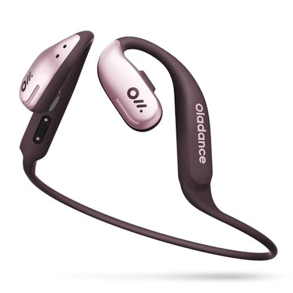 Oladance OWS Sports True Wireless Open-Ear Headphones, IPX8, 15H Playtime - color: Pink