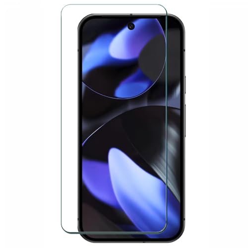 for Google Pixel 9/9 Pro Case with Screen Protector, Silicone Slim Wallet Cover with Card Holder Shock Absorption Rubber Case Compatible for Google Pixel 9/9 Pro 6.3" Smartphone -Orange