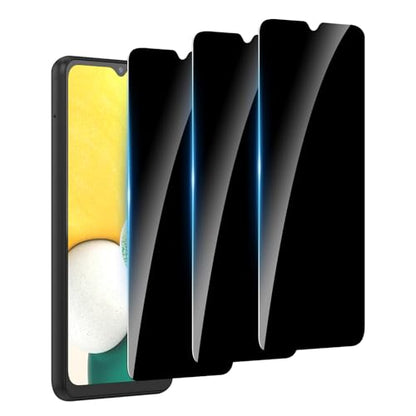 3 Pack Privacy Screen Protector for Samsung Galaxy A13 5G/A13 LTE/A12 5G, 9H Hardness Anti-Spy Tempered Glass, Bubble Free, Case Friendly, Compatible with SM-A136U/A136U1/A136W/A136B/S136DL - size: [Privacy] Galaxy A13 (3 Pack)