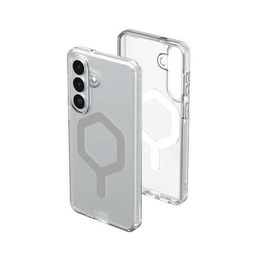 URBAN ARMOR GEAR UAG for Samsung Galaxy S26 Plus Case 6.7" Plyo - Magnetic Charging Compatible Anti-Yellowing Transparent Rugged Military Drop Tested Protective Cover, Ice/Silver - color: Plyo - Ice/Silver