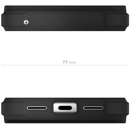 Ghostek Covert Clear Pixel 8 Case - Shockproof Silicone, Compatible with Wireless Charging, Slim Protective Phone Cover (6.2 Inch, Black) - color: Black [Limited Edition], size: Pixel 8