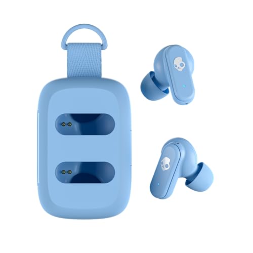 Skullcandy Dime 3 Wireless In-Ear Bluetooth Earbuds - Preppy Blue - color: Preppy Blue