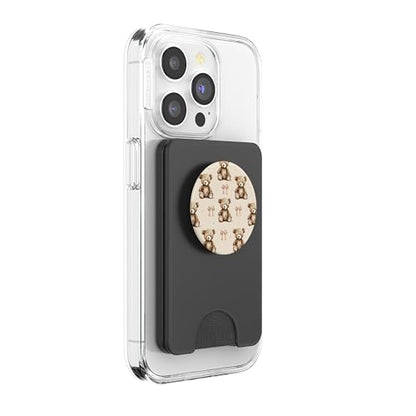 Pattern Art PopSockets PopWallet for MagSafe - style: Magnetic PopWallet