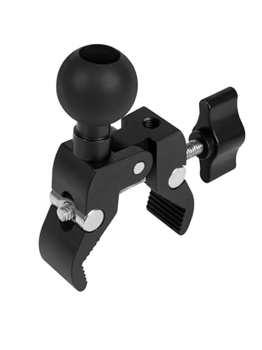 Nilkatss Aluminium Alloy Handlebar Mount Clamp Base with 1" (25.4 mm) Ball