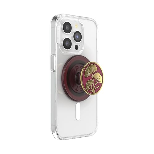 PopSockets Phone Grip for MagSafe, Magnetic Holder- Oxblood - color: Oxblood, style: MagSafe