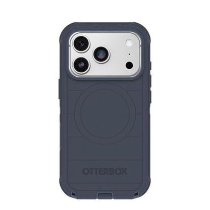 OtterBox iPhone 17 Pro Defender Pro Series Case - Blue Sentiment | Tough, Rugged & Durable iPhone Case, Snaps on MagSafe, Multi-Layer, Impact Absorbing iPhone Case - color: Blue Sentiment, style: iPhone 17 Pro