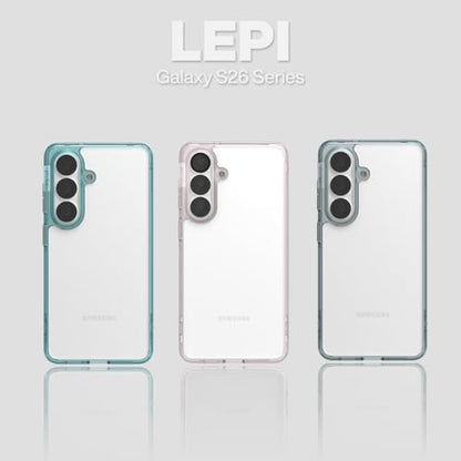 PLES | LEPI Air Layer, Compatible with Galaxy S26, Clear, Military Grade Shockproof, Anti-Yellowing, Anti-Scratch - color: Neo Mintlake, size: S26