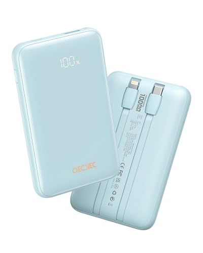 Portable Charger 10000mAh, 22.5W Fast Charging Power Bank - color: Blue